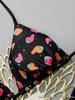 European & American 2026 Hot Style Sexy Split Thong Bikini Swimwear
