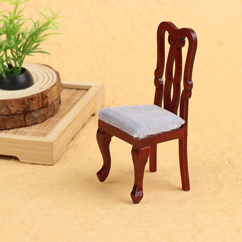 Puppenhaus Simulationsstuhl Möbelmodell Spielzeug für Puppenhaus Dekoration Puppenhaus Miniaturzubehör