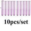 5pcs Plant Incubator for Hydroponic Flower Concrete Cement Plaster Resin Pot Clear Plastic Test Tubes Pot DIY Craft Making Tools
