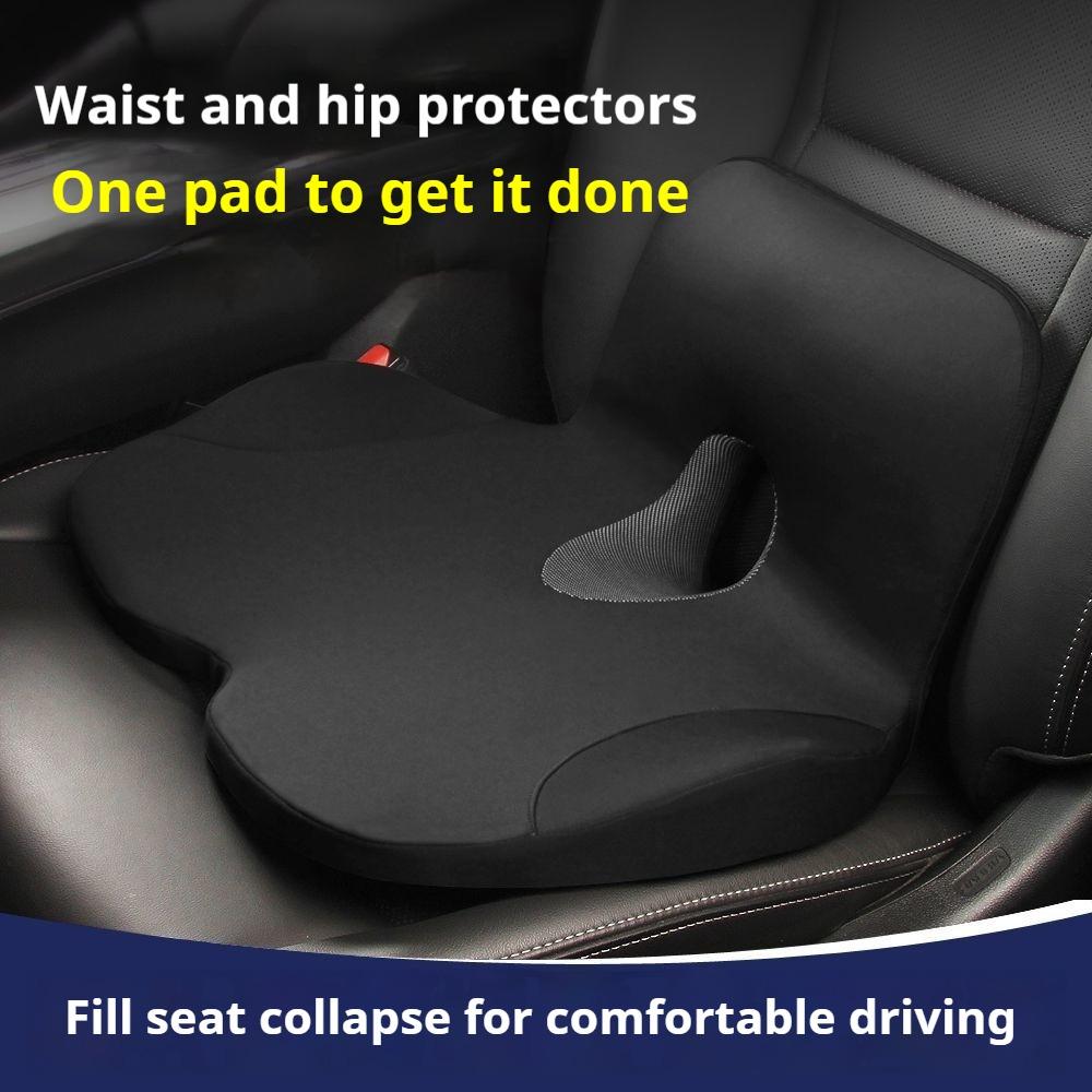 Car Main Driver Seat Booster Seat Cushion Memory Foam Cushion Relief Chair Suitable All-season Booster Universal Comfort Seat