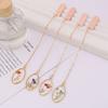 Flowers Butterfly Metal Bookmark School Supplies Book Page Accessories For Girls Kawaii Stationery Book Mark Separador De Libro
