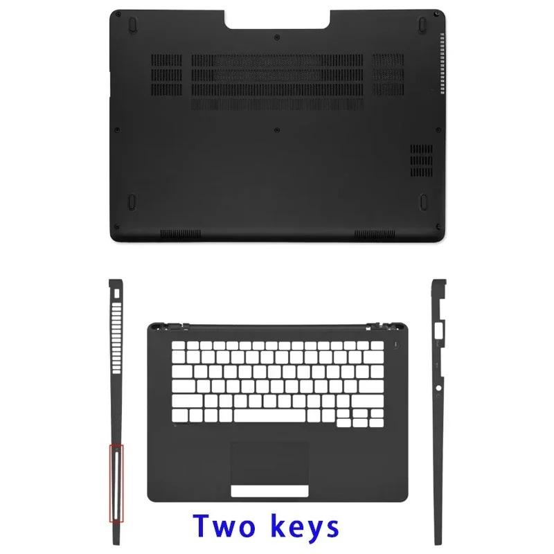 Compatible with Latitude 7470 E7470 series laptops,LCD screen top cover, screen bezel, palm rest, bottom base hinge, hinge cover