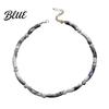 Handcrafted Bead Necklace for Women Bohemian Special-Shaped Beads Beach Special-shaped