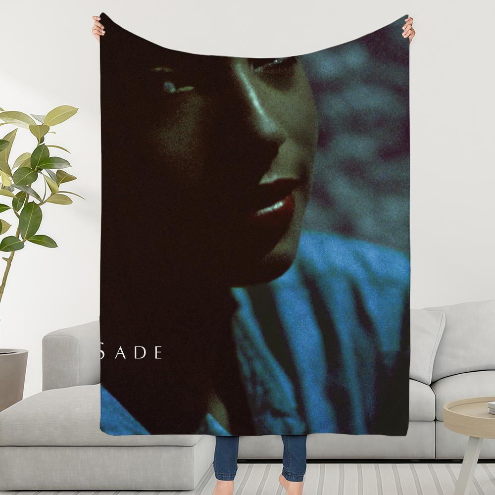 Band Blanket Throw Super Cosy Album Plush Living Room Sofa S-Sade-ES Couch Childish Birthday Gifts