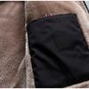 WTEMPO Men Winter Casual Classic Warm Thick Fleece Parkas Jackets Men Autumn Fashion Pockets Windproof Large Size Parka