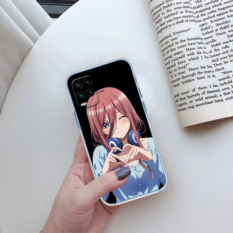 IR19 Miku Nino Itsuki Nakano Case for Motorola E22S E7 G6 G7 G8 G9 Plus Power Play G10 G20 G04 E30 E40 E22 E20 E13 E15 G22 G23 G05 G75 G35 G55
