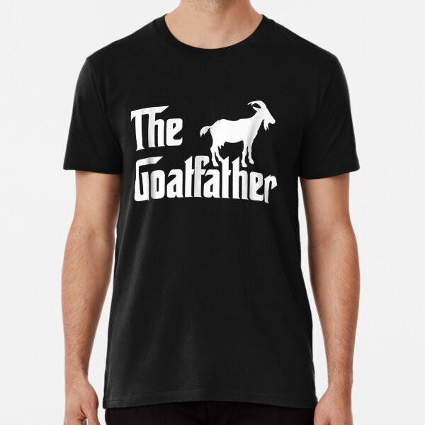 The Goatfather Funny Goat Father Lover Gift T-Shirt S-5XL Best T-Shirt