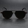 Vintage Men Women Big Polarized Sunglasses Men Square Shades Brand Designer UV400 Eyewear Oculos De Sol Double Beam Eyeglasses