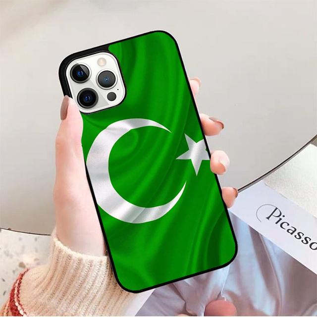 Pakistan Flag Phone Case For iPhone 17 Air 16 15 14 13 12 11 Pro Max Plus Max Cover Shell coque