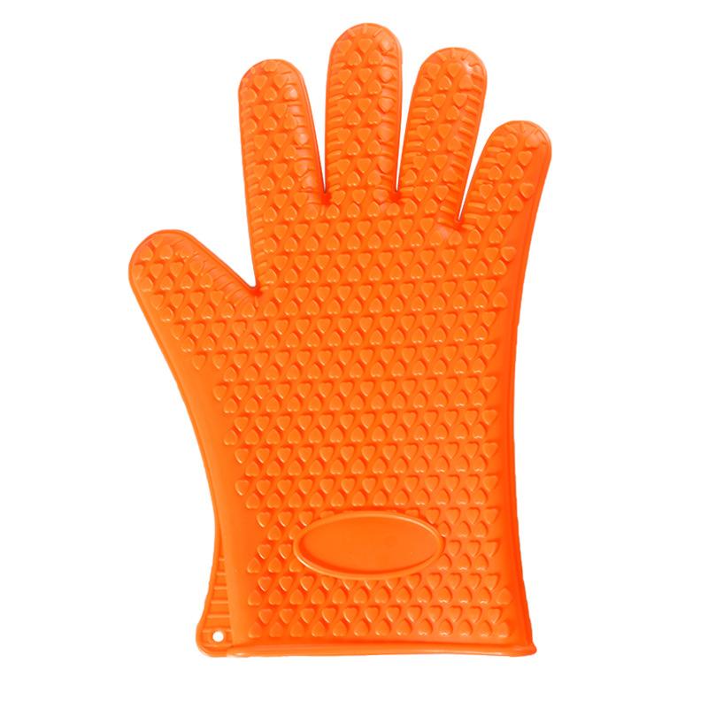 Baking Silicone Microwave Oven Gloves BBQ Grill Gloves Heat Resistant Oven Mitts Kitchen Gadgets Kitchen Accessories