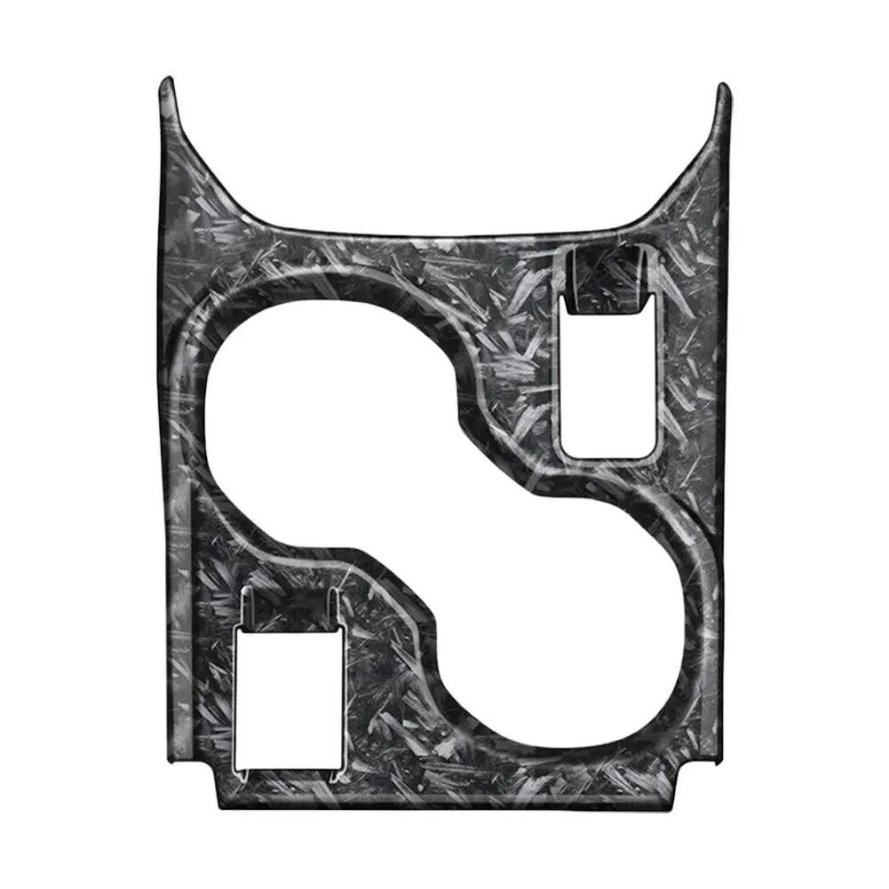 

ABS Carbon Pattern Cover Water Cup Holder Panel Reliable Pattern Carbon Material Usage Wear-Resistant Anti-Corrosion Design U1J8