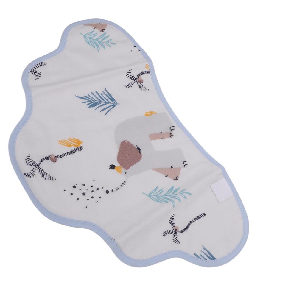 Baby Drool Bib Breathable Soft Cotton Drooling Bib Cotton Sweat Absorbent Burp Rag for Babies Type