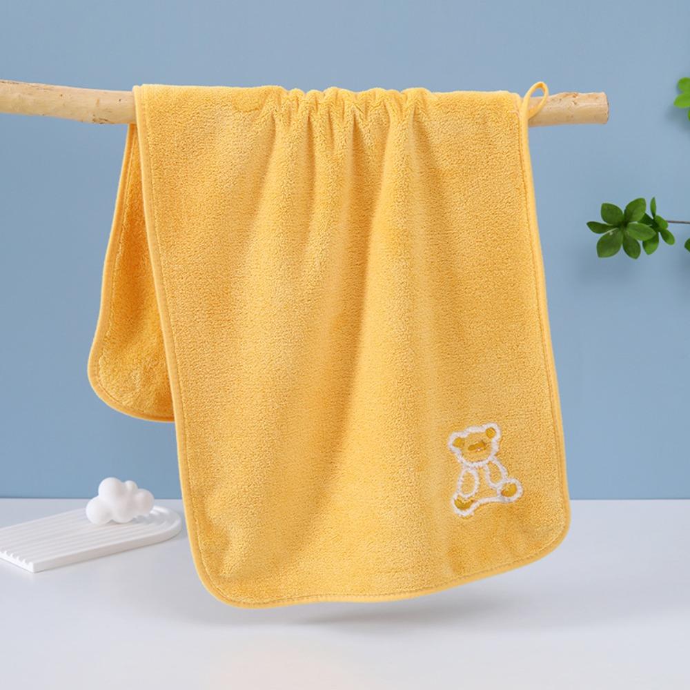 Absorbent Face Bath Towels Cartoon Drying Hair Towel Microfiber Hand Towels  Adults/Children
