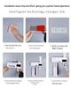 Smart UV Toothbrush Sterilizer & Dispenser with Storage Rack