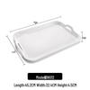 Plastic Rectangular Serving Tray