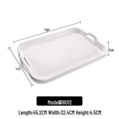 Plastic Rectangular Serving Tray
