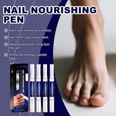 Nail Nourishing Pen Nourishes, Moisturizes And Cares For Soft And Hard Nails, Making Them Naturally Shiny And Nourishing,12ml