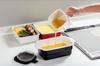 Takagi Metal Industry Enameled Oil Pot, Square, 0.9L, HO-KOP0.9