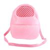 Pet Carrier Hamster Rat Hedgehog Rabbit Ferret Sleeping Outgoing Travel Packet Bag (Pink)