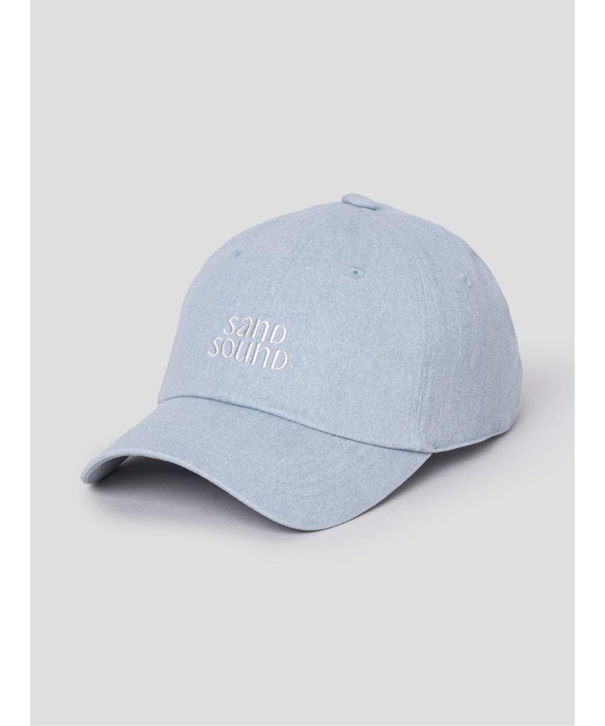 Saendeusaundeu (Unisex) Small Logo Cap Light Blue