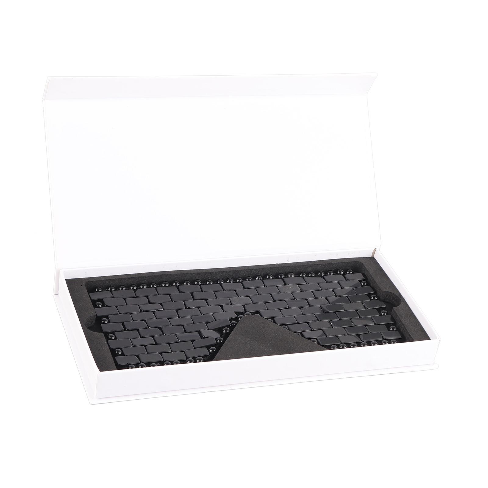 

Нефритовая маска для глаз, охлаждающая маска для сна, холодная терапия, массажер для глаз, обсидиан чёрный