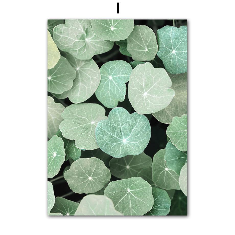 Sommer Grün See Wald Hügel Blume Abstrakte Nordic Poster Und Drucke Wand Kunst Leinwand Malerei Dekor Bilder Wohnzimmer