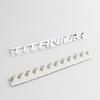 3d Metal Logo Titanium Emblem Letters Car Trunk Badge Titanium Sticker Accessories