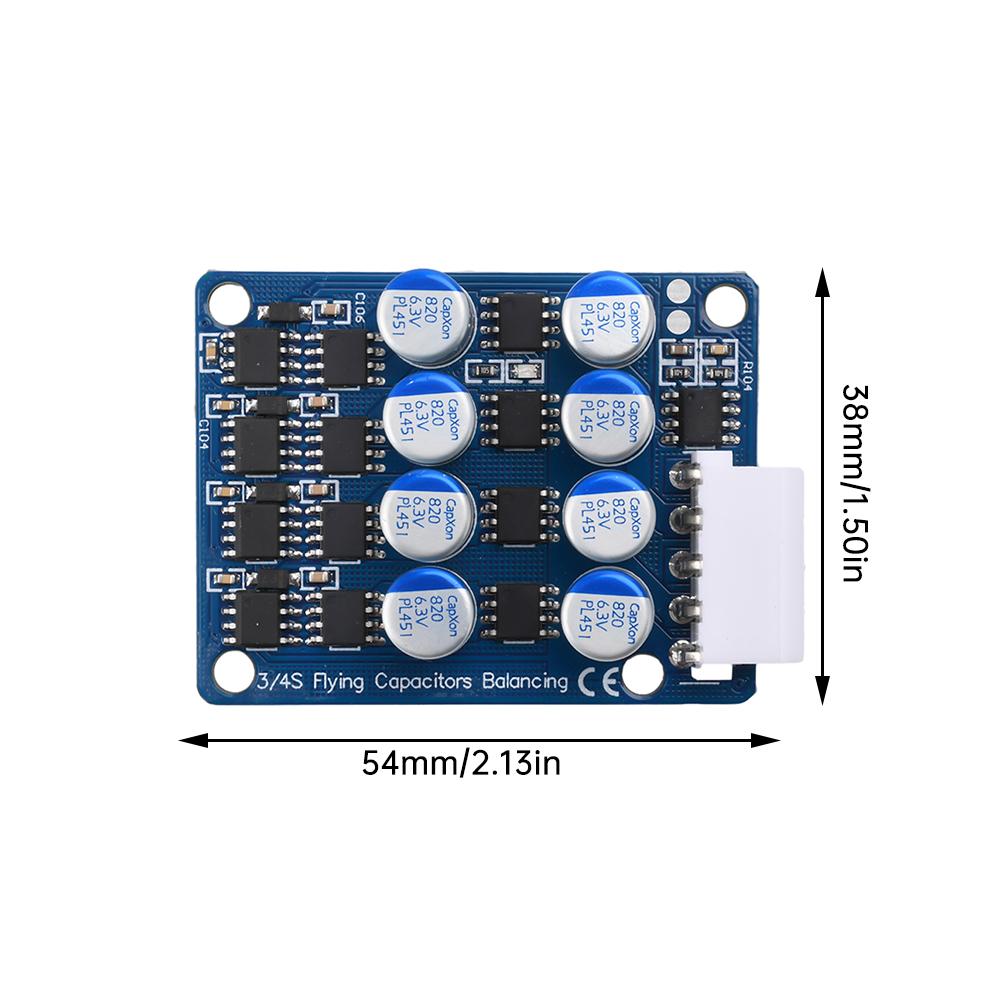 BMS 4S 6S 8S 3A Balance Li-ion Lifepo4 LTO Lithium Battery Active Equalizer Balancer Board Capacitor Equalizing Plate