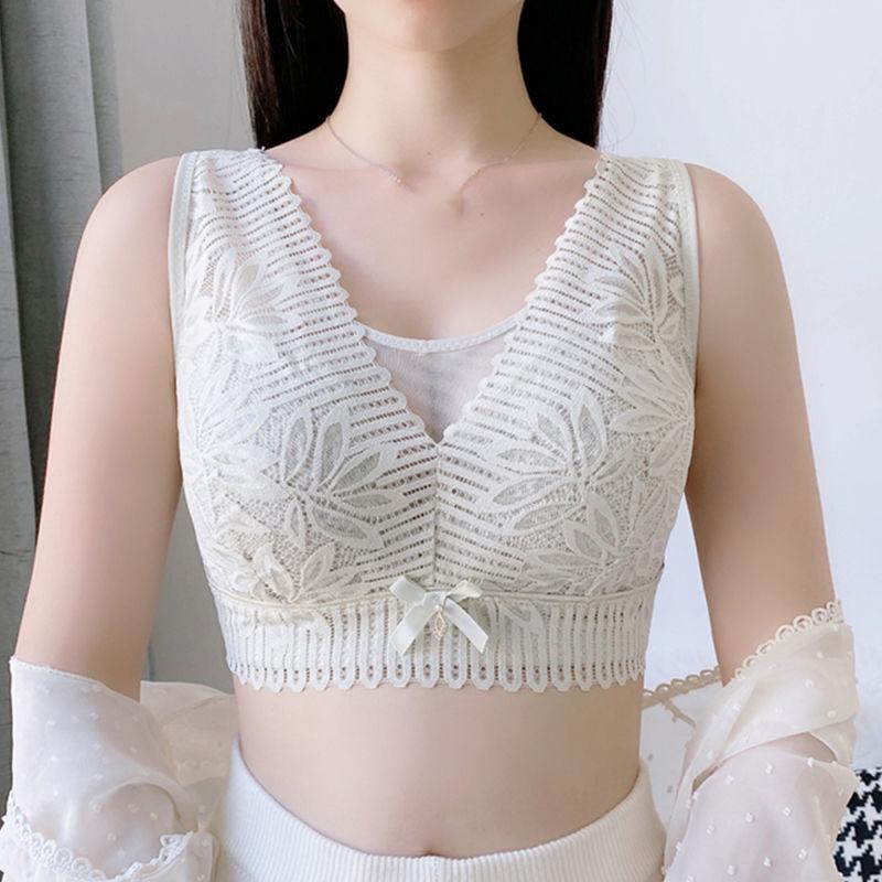 

Кружевной вязаный бюстгальтер с полной чашкой, тип регулировки схождения, женское сексуальное большое нижнее белье, сладкий ультратонкий мягкий тканевый топ с анти-рисованием, беспроводная красивая спина 46/105 светло-зеленый