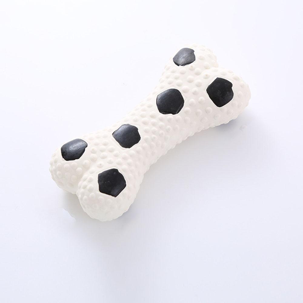 Dog Toy Set: Squeaky Bone & Basketball, Self-Entertainment Interactive Toys for Dogs To Relieve Boredom