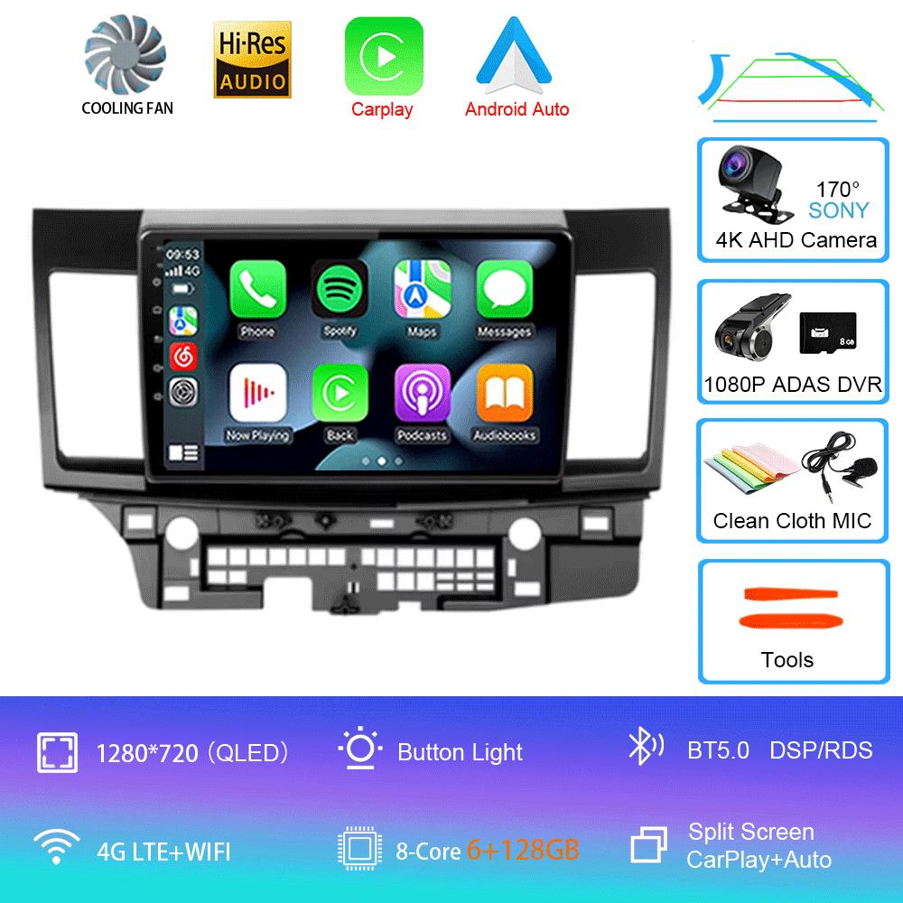 Android 14 Car Radio  For Mitsubishi Lancer 10 CY 2007 - 2012 Multimedia Video Player Navigation stereo GPS No 2din 2 din dvd