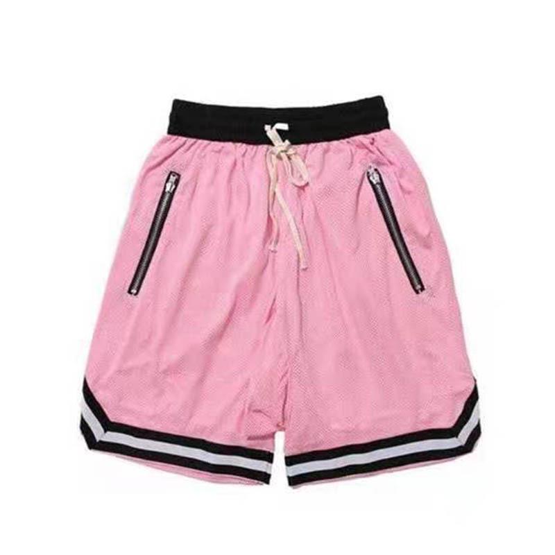 Men's Quick-Dry Mesh Basketball Shorts: Lightweight, Breathable, Loose Fit for Running and Training