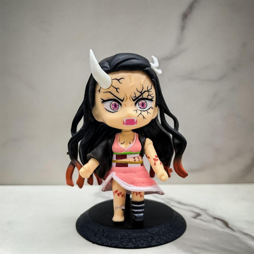 Demon Slayer Blind Box Action Figures: 10 Styles Featuring Tanjiro & Nezuko