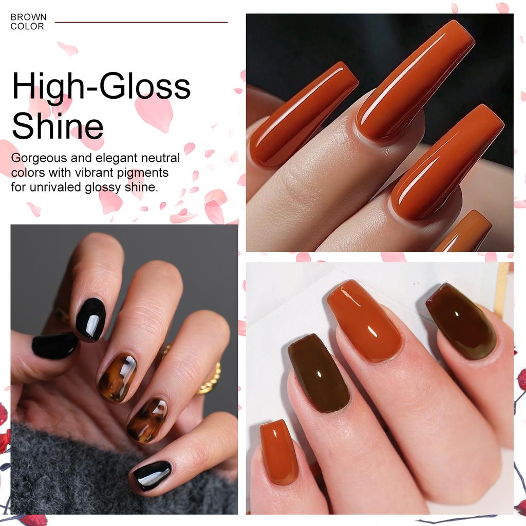 Petal Nail Kit Gel Polish LED Lamp Nail Tools Full Set Nail Art Decorations New Nail Gel DIY Set