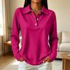 Women's Fashion Casual Button Down Long Sleeve Top