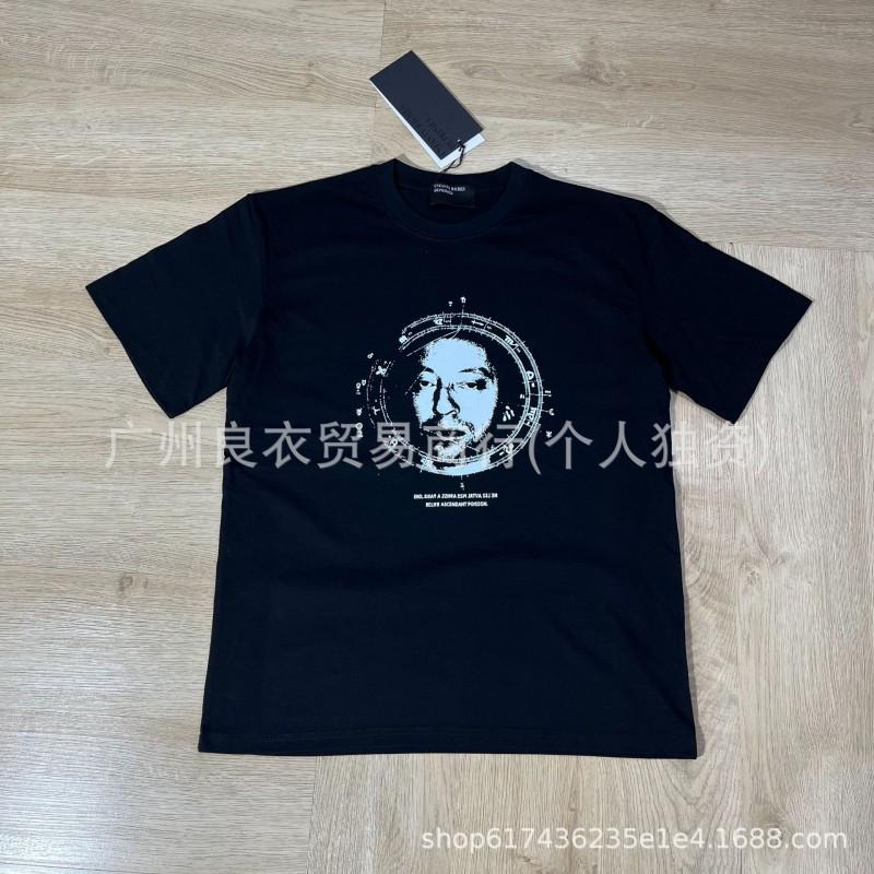ERD 26FW Vintage Long Sleeve Tee Mens Oversized Cotton Graphic T-Shirt Streetwear Loose Fit