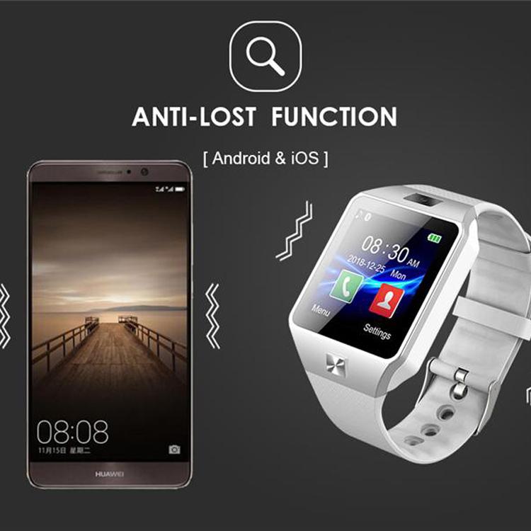 Original DZ09 Smart Watch Bluetooth Wearable Devices Smart Wristwatch For iPhone Android Phone Watch With Camera Clock SIM TF