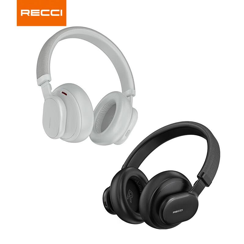 Recci REP-W93 ANC Noise-Cancelling Bluetooth Over-Ear Headphones