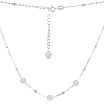 Silver Necklace Without Stones (2115519)