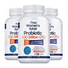 Capsule probiotiche per donne, contiene prebiotici, integratore probiotico, salute dell'intestino, adatto agli adulti