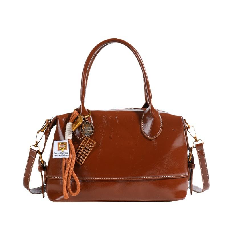 2025 Autumn and Winter New Women's Bags Niche Retro Handbags Versatile Pillow Bags Medieval High-end Shoulder Messenger Bags