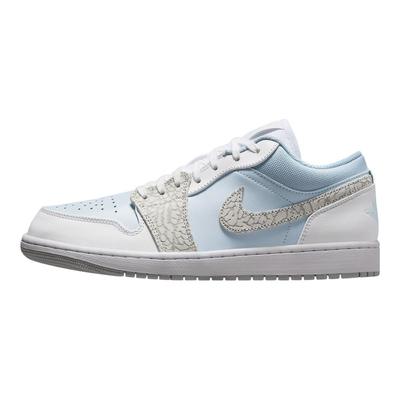 Кросівки унісекс Air 1 Low SE Blue Tint з принтом слонової шкіри Білий Сіро-блакитний Вітрильний IB7692-400