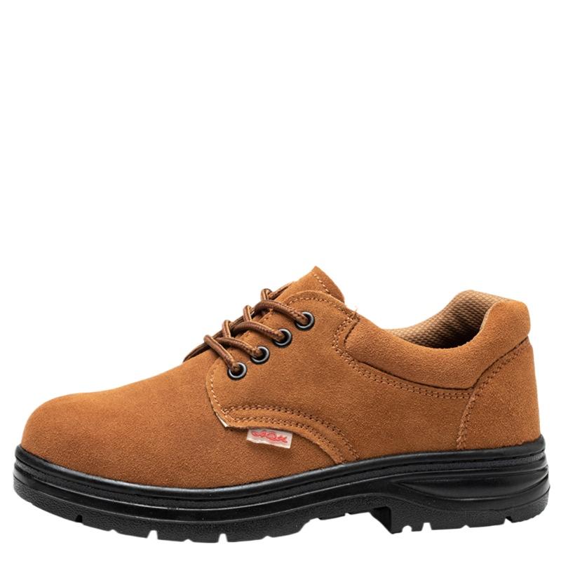 Electric Welding Welder Labor Insurance Shoes Men's Anti-smashing and Anti-piercing Construction Site Non-slip and Wear-resistant Work Shoes
