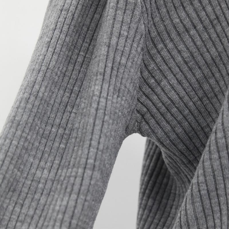 Shiz Madam Round Ribbed Knit Sweater T57387