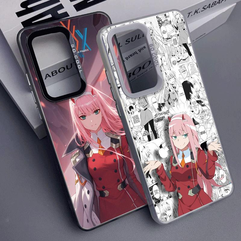 Darling Zero Two 02 Anime Soft Phone Case for Samsung A17 A16 A15 A14 A13 A57 A56 A55 A54 A53 A37 A36 A35 A34 A33 A26 A25 A24 A2