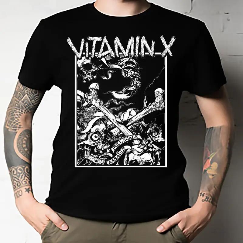 T-shirt classique Vitamine X unisexe, toutes tailles S