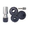 Wheel Hub Cleaning Tool Hub Rust Detailing Removal Multifunctional Wheel Axle Head Rust Removal Tool For Vehicle Truck Garage