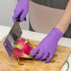 100PCS Purple Nitrile Gloves Thickened Disposable Gloves for Kitchen Household Cleaning Garden Mechanic Work Hair Salon Tattoo