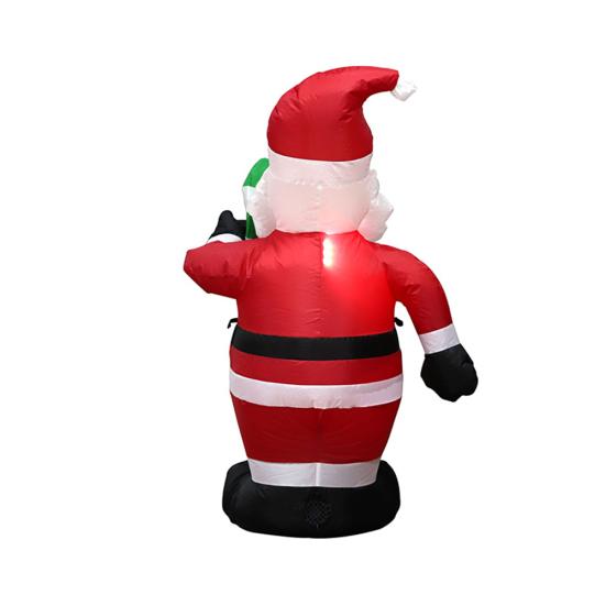 Christmas Santa Claus LED Inflatable Archway Garden Yard Xmas Party Props Decor