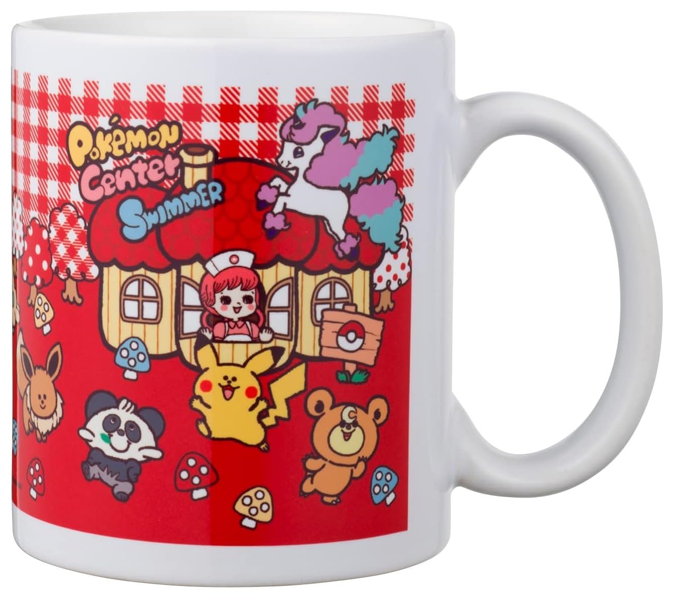 

Pokemon Center Original SWIMMER Mug Henteko Cute